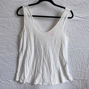 white Gigi tank